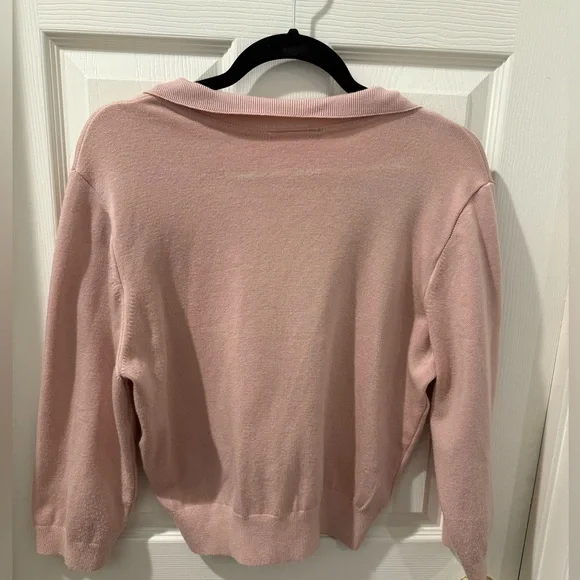 Pinup Couture EUC light pink sweater Large - Picture 2 of 3